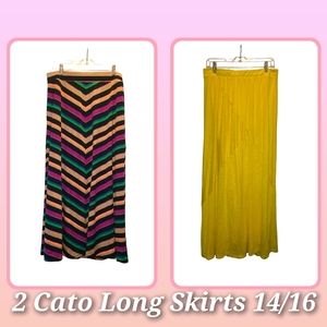 Cato Ladies Long Maxi Skirt Large 14/16